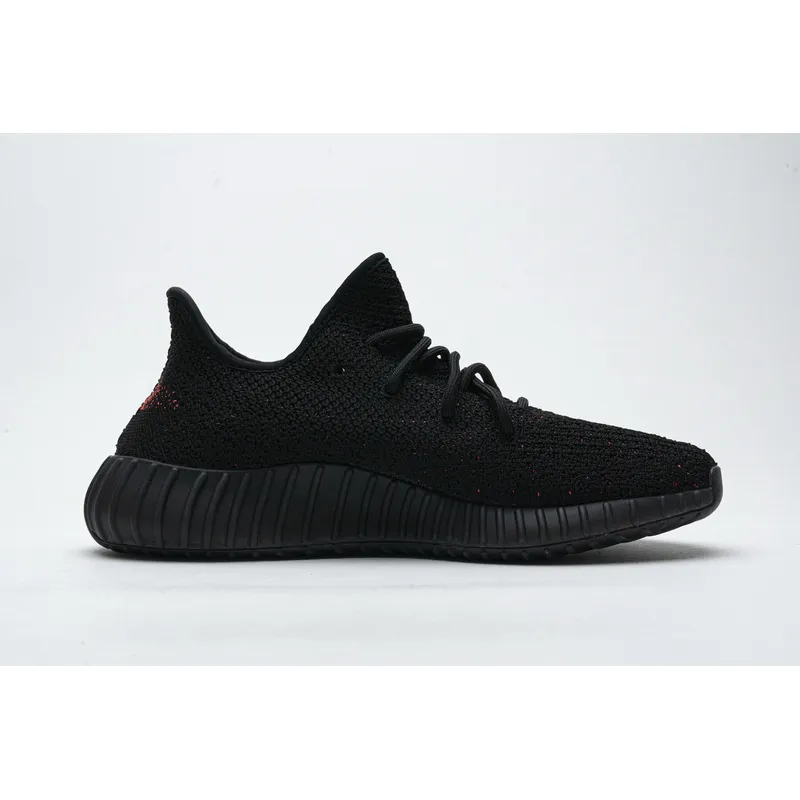  Adidas Yeezy Boost 350 V2 Core Black/Red Real Boost