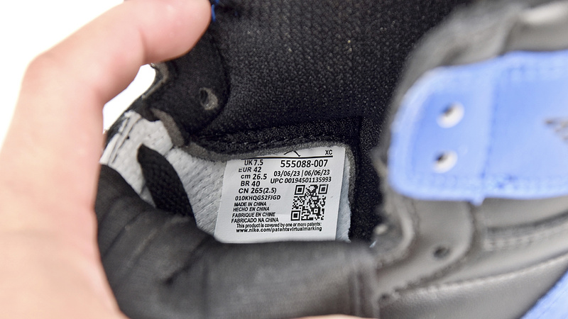  Air Jordan 1 Retro Royal