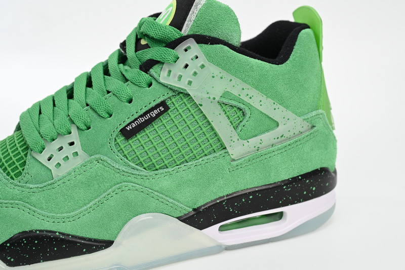 PB Batch  Air Jordan 4 Retro Emerald Green Black