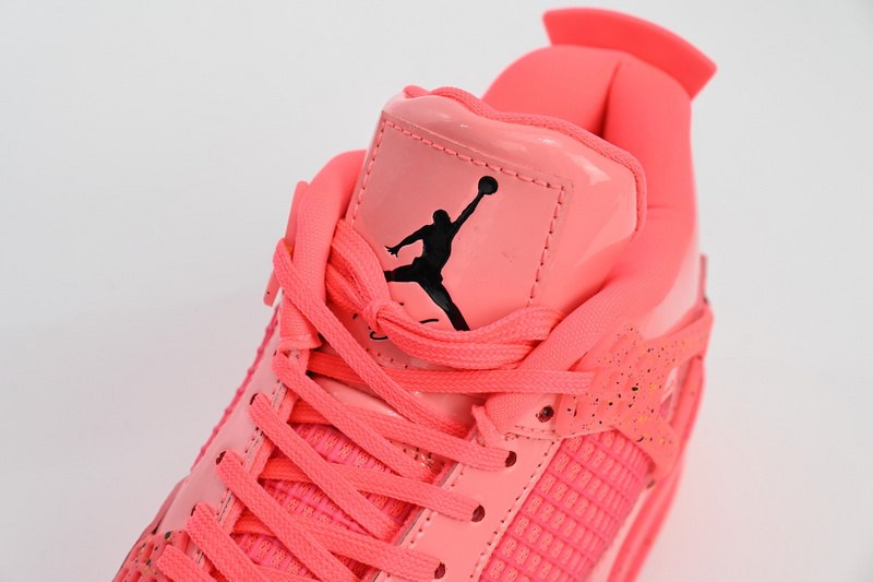 PB Batch  Air Jordan 4 Retro Powder Lacquer Leather