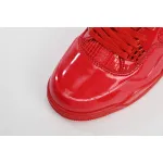 PB Batch  Air Jordan 4 Retro Red Lacquer Leather