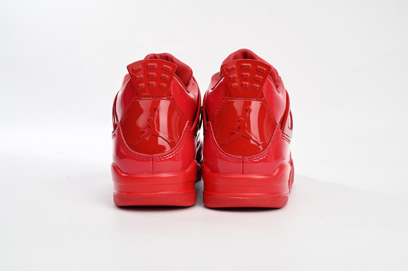 PB Batch  Air Jordan 4 Retro Red Lacquer Leather