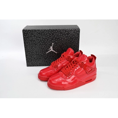 PB Batch  Air Jordan 4 Retro Red Lacquer Leather 02