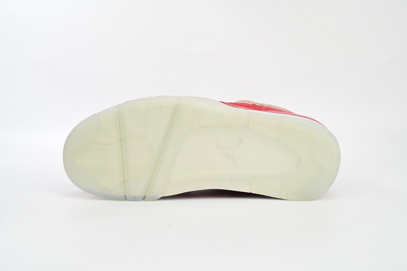 PB Batch  Air Jordan 4 Retro Wine red ink splashing