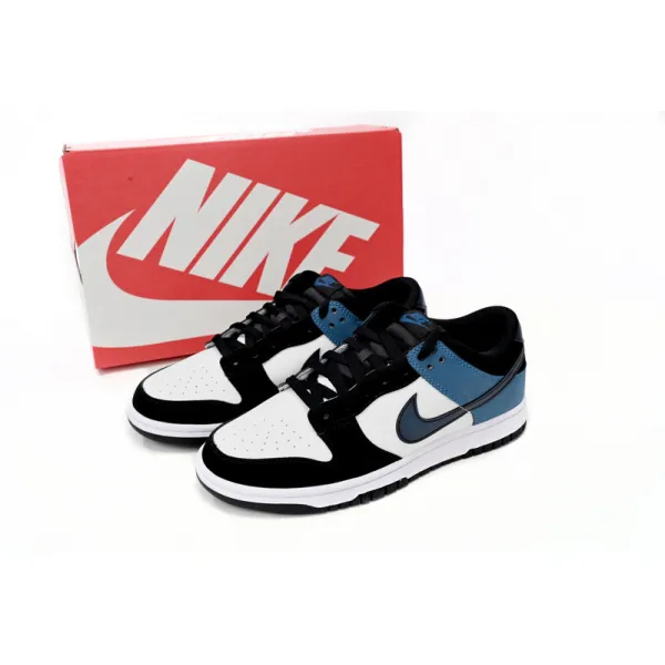 Nike Dunk Low “Industrial Blue”Black from Blue