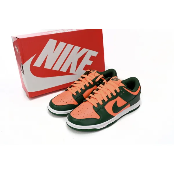 Nike Dunk Low Orange Green