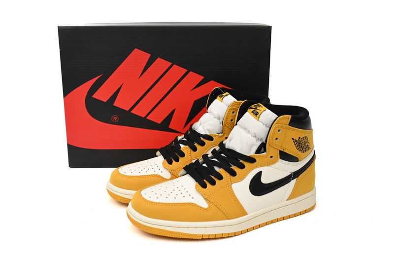  Air Jordan 1 High OG “Yellow Ochre”