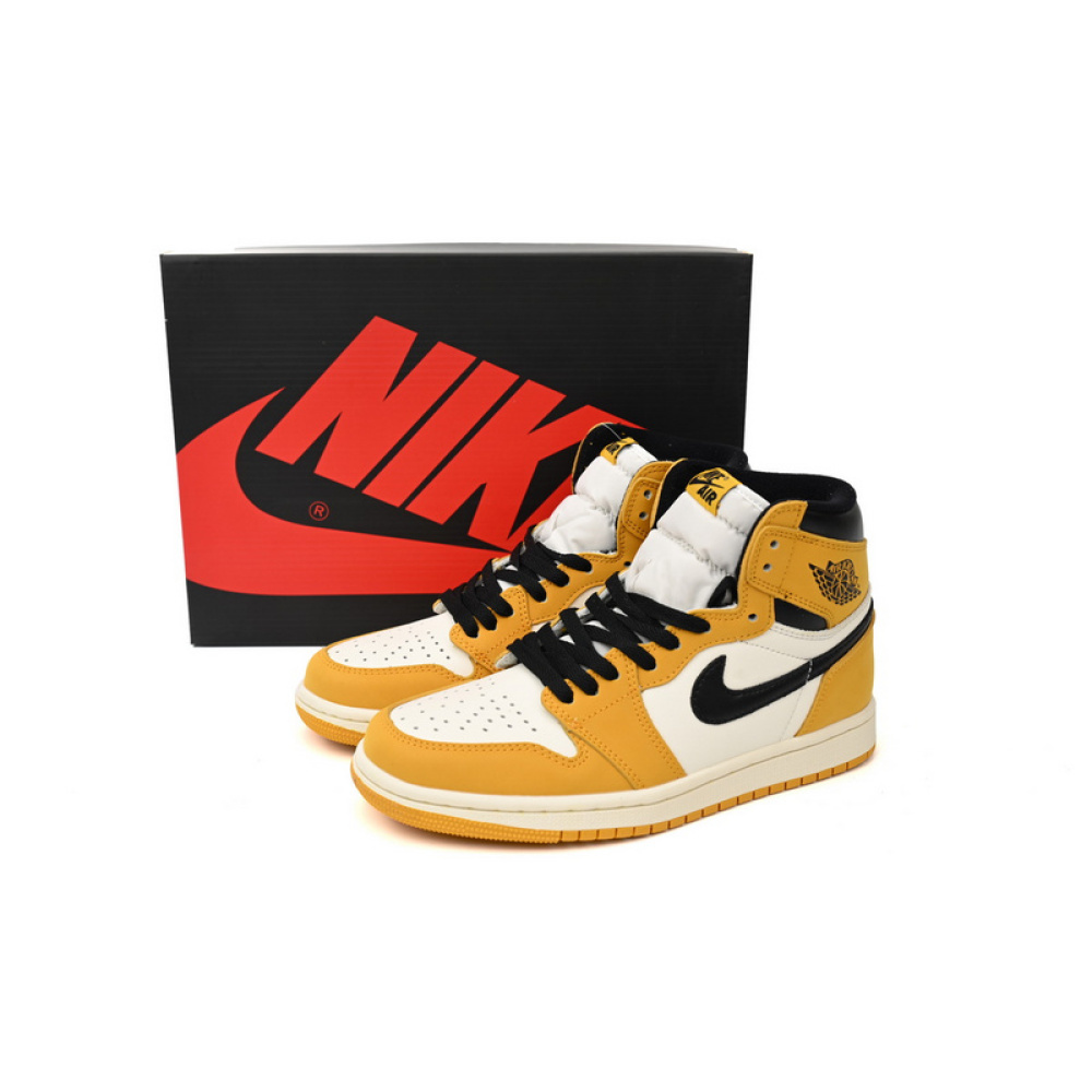  Air Jordan 1 High OG “Yellow Ochre”