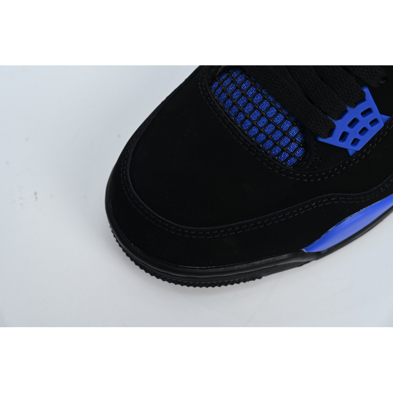 PB Batch  Air Jordan 4 Retro Black Blue