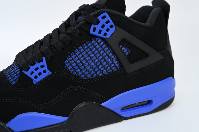 PB Batch  Air Jordan 4 Retro Black Blue