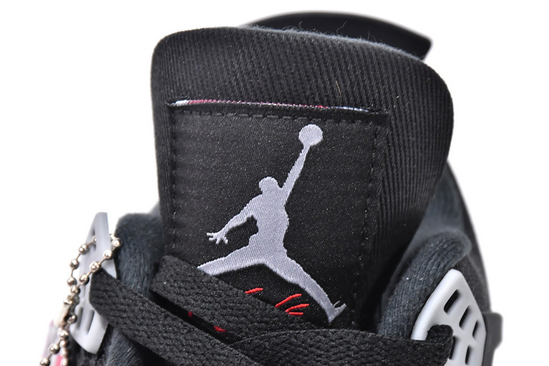 XP Batch  Air Jordan 4 Retro Black Canvas