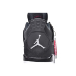 XP Batch  Air Jordan 4 Retro Black Canvas