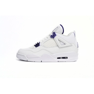 XP Batch  Air Jordan 4 Retro Purple Metallic 01