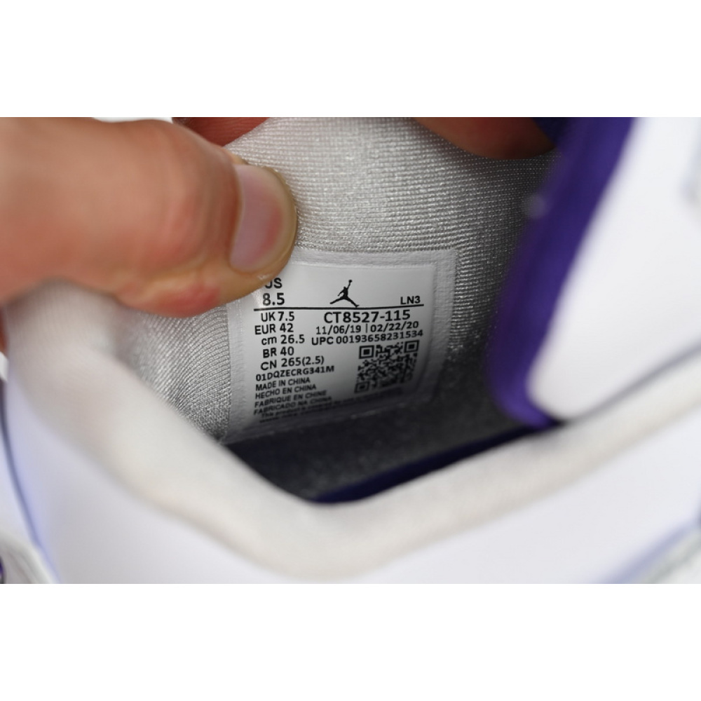 XP Batch  Air Jordan 4 Retro Purple Metallic