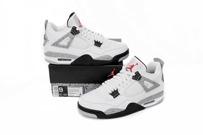 XP Batch Air Jordan 4 Retro White Cement - BMLIN