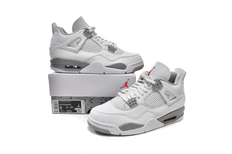 XP Batch   Air Jordan 4 Retro White Oreo