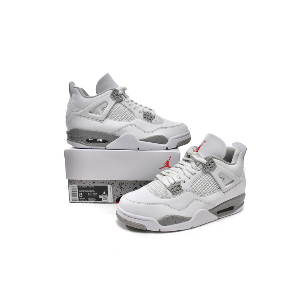 XP Batch   Air Jordan 4 Retro White Oreo