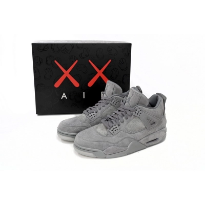 XP Batch  KAWS X Air Jordan 4 Retro KAWS Grey 02