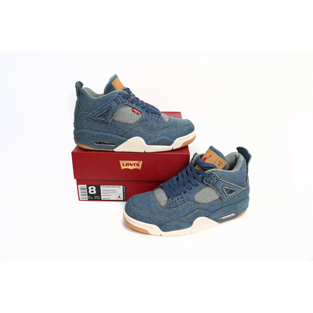 PB Batch  Levi’s x Air Jordan 4 Levi's Blue