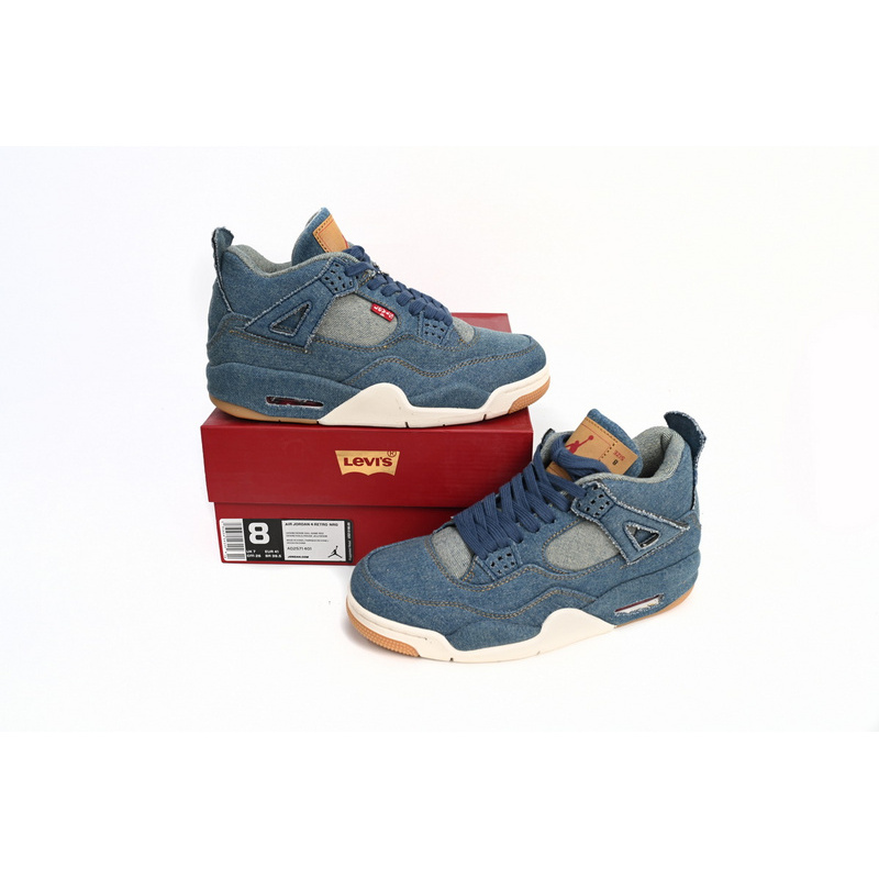 PB Batch  Levi’s x Air Jordan 4 Levi's Blue