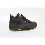 PB Batch  Levis x Air Jordan 4 Levi's Black