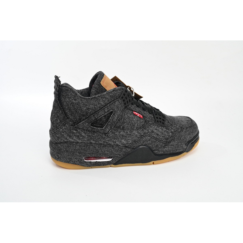PB Batch  Levis x Air Jordan 4 Levi's Black
