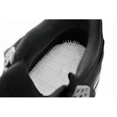 A1  Batch  Air Jordan 4 Retro Black Canvas