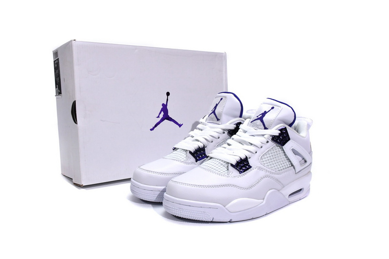 A1  Batch  Air Jordan 4 Retro Purple Metallic