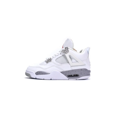PB  Batch  Air Jordan 4 Retro Tech White 01