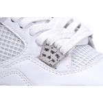 PB  Batch  Air Jordan 4 Retro Tech White
