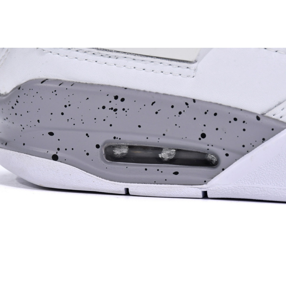 PB  Batch  Air Jordan 4 Retro Tech White
