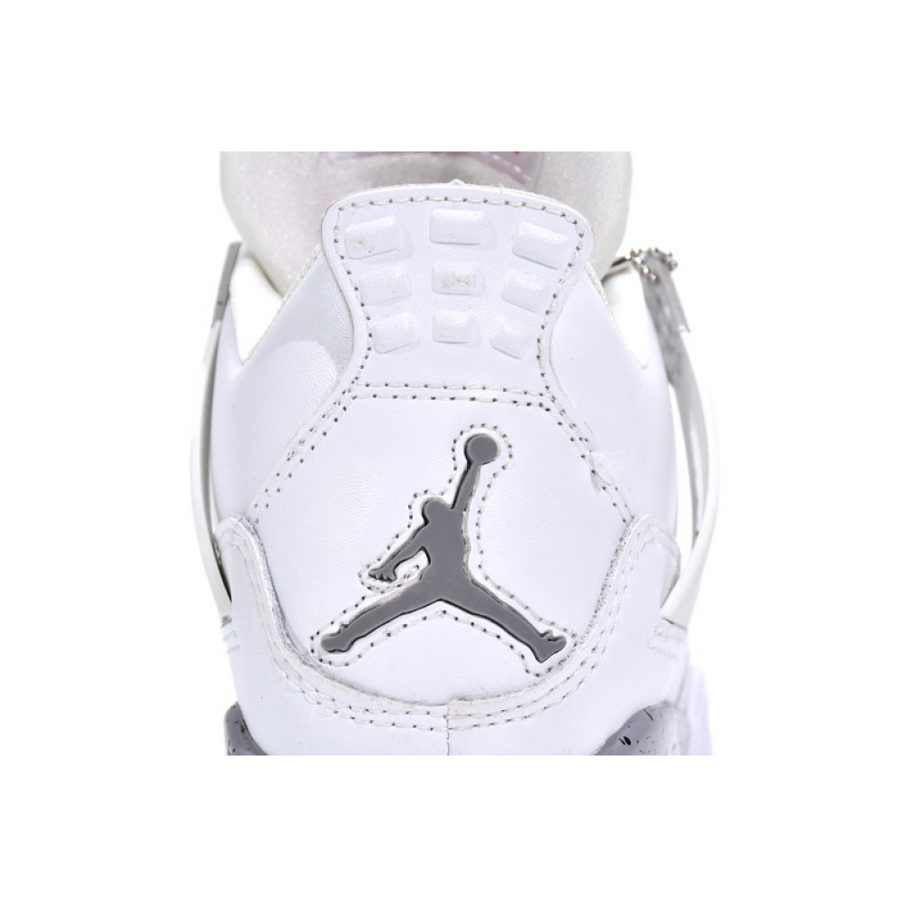 PB  Batch  Air Jordan 4 Retro Tech White