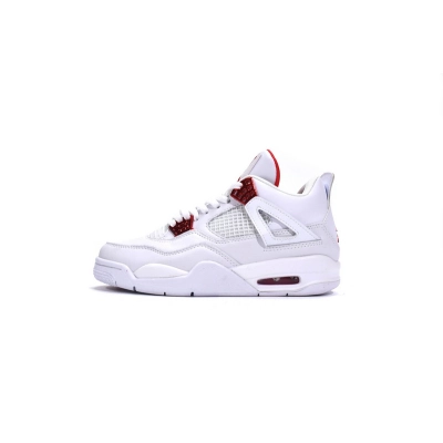 A1  Batch  Air Jordan 4 White University Red