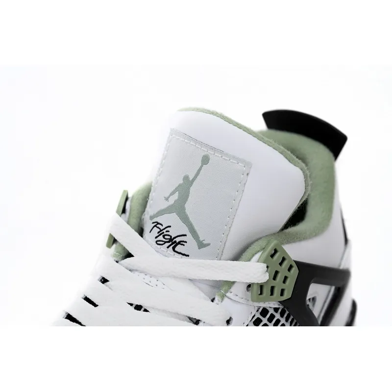 PB  Batch  Air Jordan 4 WMNS “Oil Green”Seafoam (W)