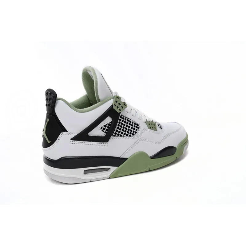 PB  Batch  Air Jordan 4 WMNS “Oil Green”Seafoam (W)