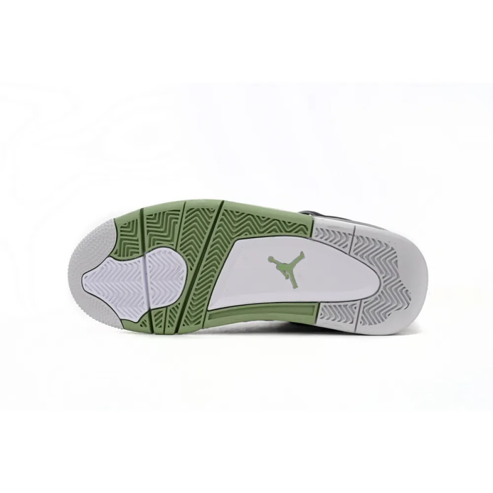 PB  Batch  Air Jordan 4 WMNS “Oil Green”Seafoam (W)