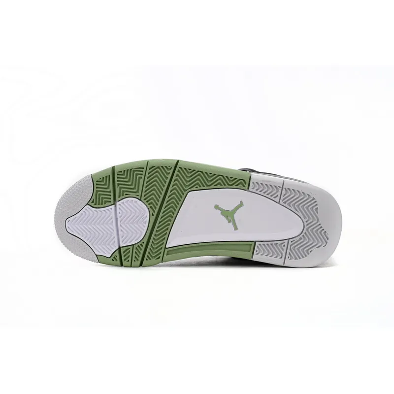 PB  Batch  Air Jordan 4 WMNS “Oil Green”Seafoam (W)