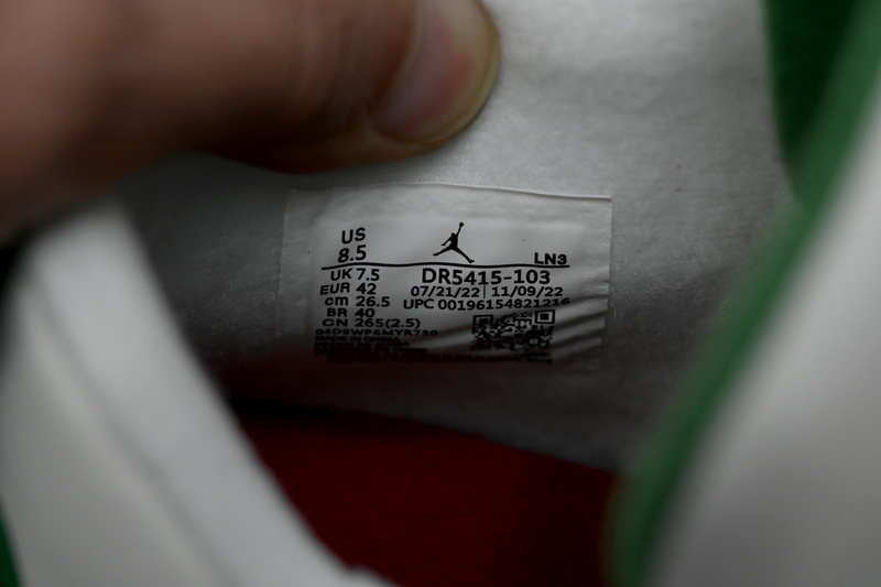 A1  Batch  Nike SB x Air Jordan 4 “Pine Green”Calaite