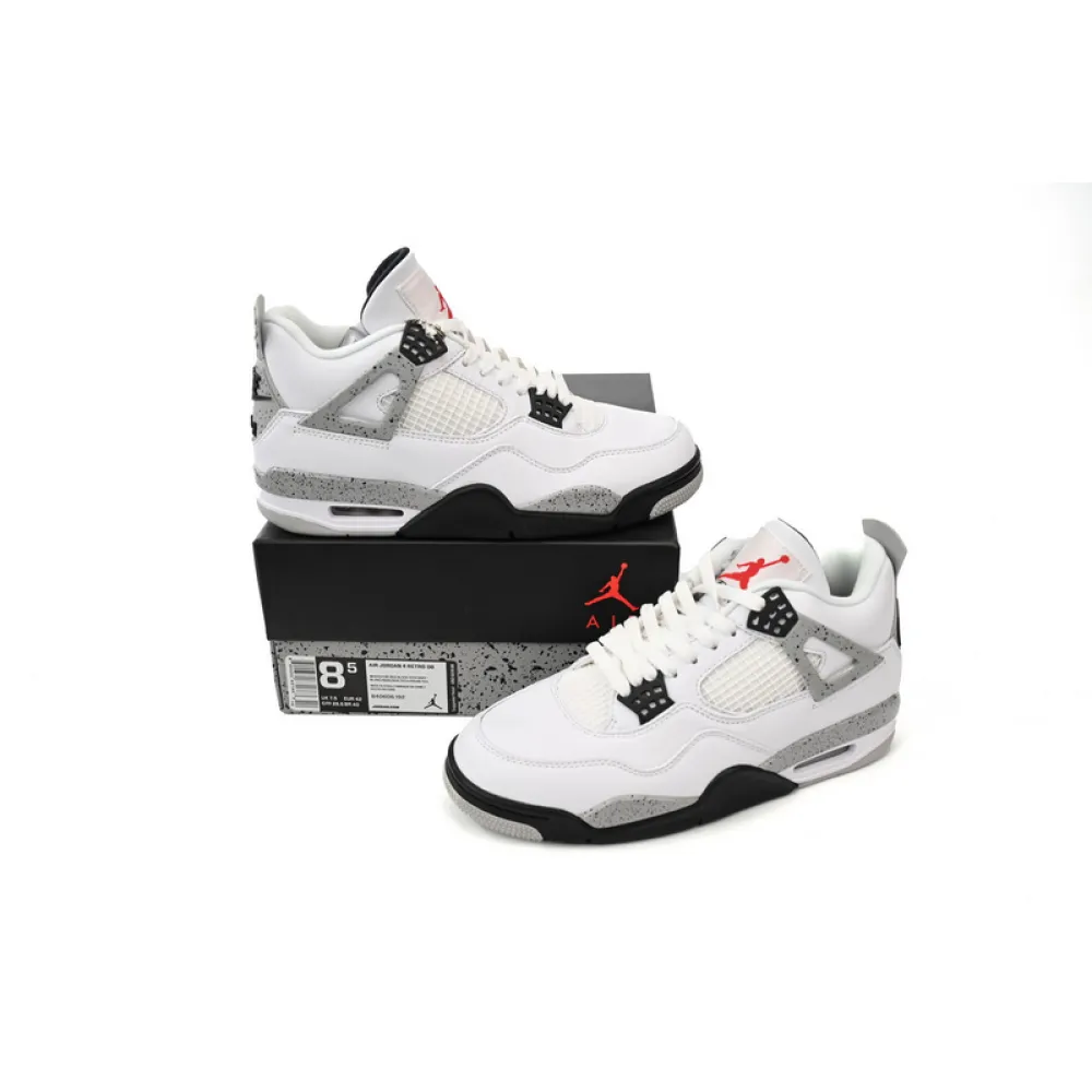 OG Batch Air Jordan 4 Retro White Cement