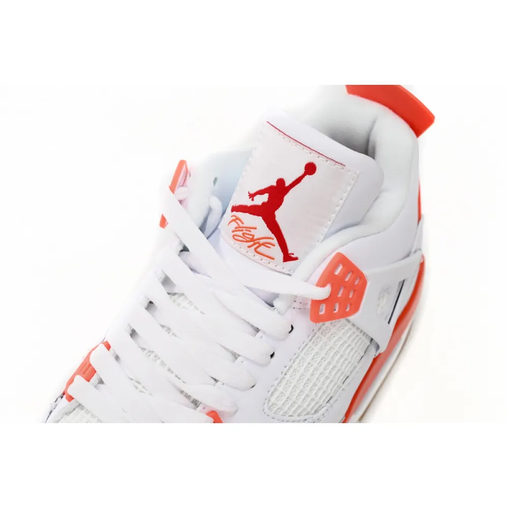 XP Batch Air Jordan 4 White Orange