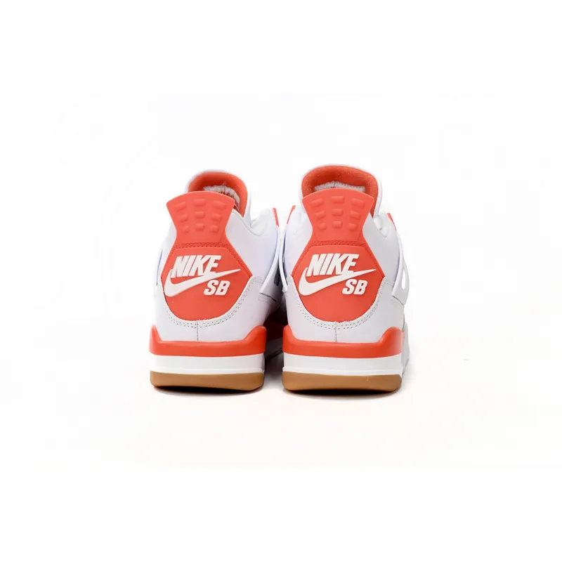 XP Batch Air Jordan 4 White Orange