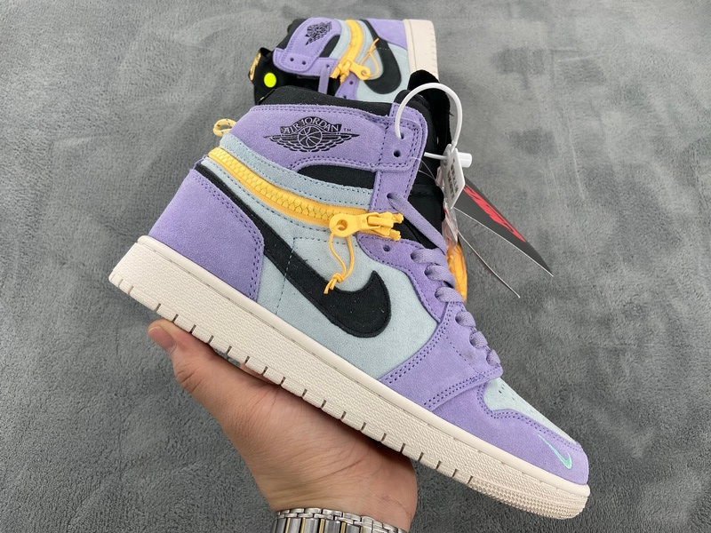 XH Air Jordan 1 High Switch Purple Pulse