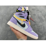 XH Air Jordan 1 High Switch Purple Pulse