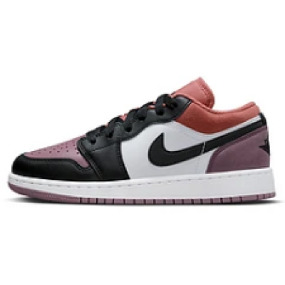 XH Air Jordan 1 Low White Brown Purple 01