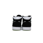 MID Air Jordan 1 Mid GS White Black Teal Tint
