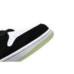 MID Air Jordan 1 Mid GS White Black Teal Tint