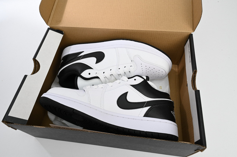 XH Travis Scott x Air Jordan 1 Low White Black