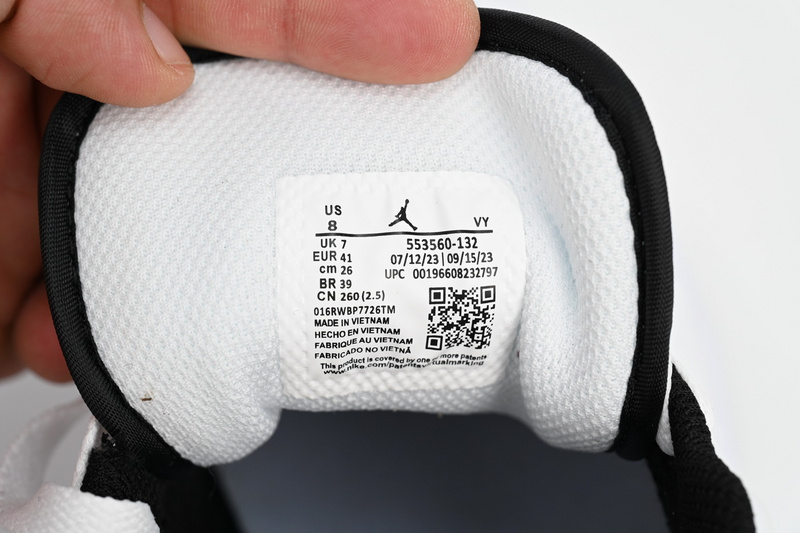 XH Travis Scott x Air Jordan 1 Low White Black