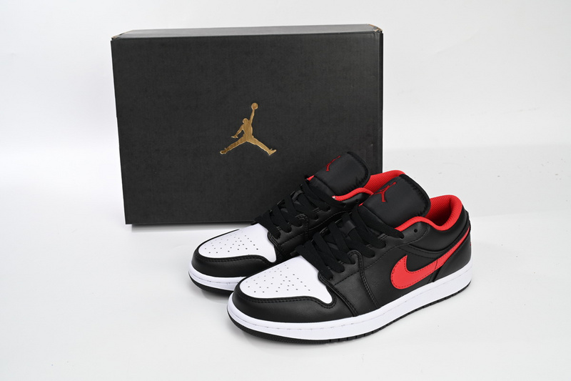 XH Travis Scott x Air Jordan 1 Low New Black Red