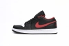 XH Travis Scott x Air Jordan 1 Low New Black Red